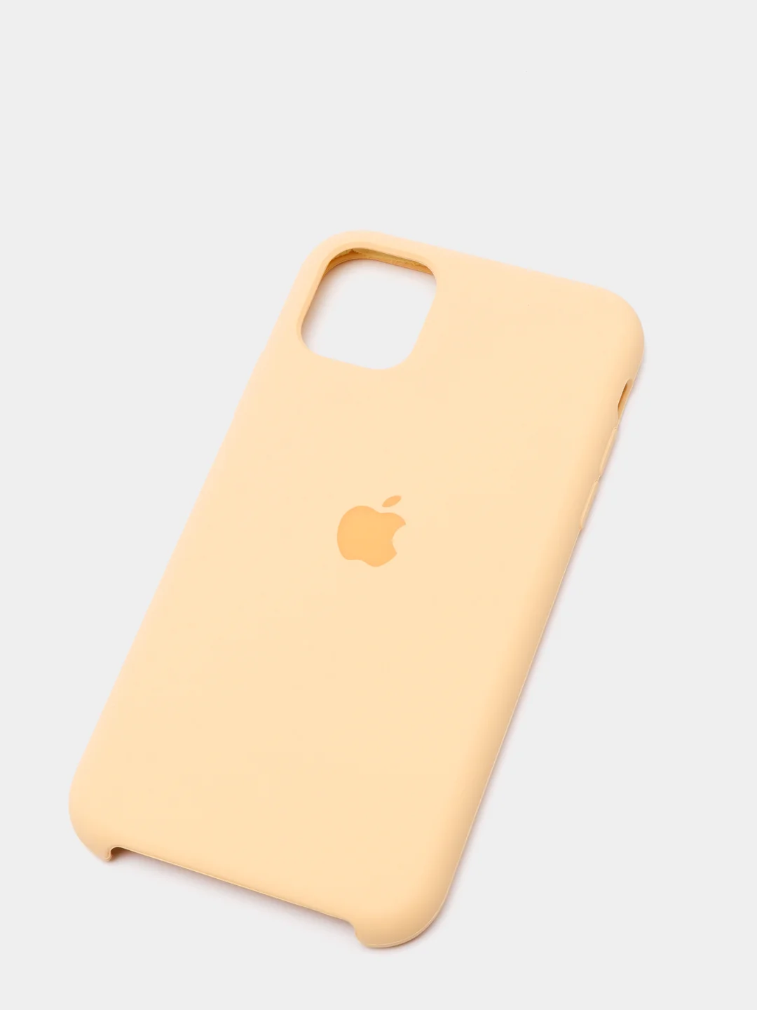 Желтый силиконовый чехол на iPhone 6, 6S / 7, 8 / 7 Plus, 8 Plus / X, XS / XR (разные цвета)