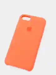 Оранжевый силиконовый чехол на iPhone 6, 6S / 7, 8 / 7 Plus, 8 Plus / X, XS / XR (разные цвета)