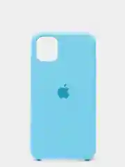 Голубой силиконовый чехол на iPhone 6, 6S / 7, 8 / 7 Plus, 8 Plus / X, XS / XR (разные цвета)