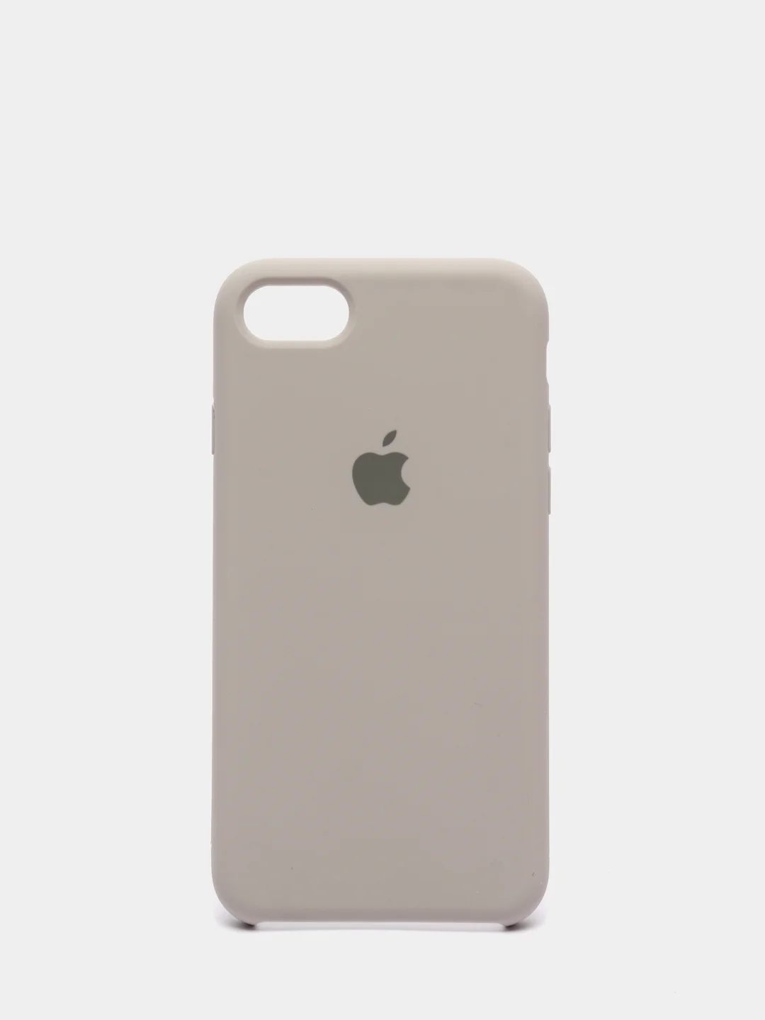 Серый меланж чехол Silicon Case для iPhone 7/8