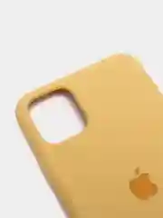Желтый силиконовый чехол на iPhone 6, 6S / 7, 8 / 7 Plus, 8 Plus / X, XS / XR (разные цвета)