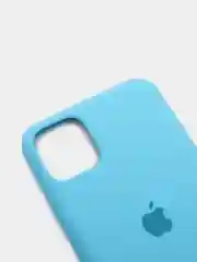 Голубой силиконовый чехол на iPhone 6, 6S / 7, 8 / 7 Plus, 8 Plus / X, XS / XR (разные цвета)