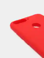 Красный чехол Huawei Y6 2018, Honor 7C, 7A Pro, Y6 Prime 5,7", Хуавей Хонор 7С, 7А Про силиконовый