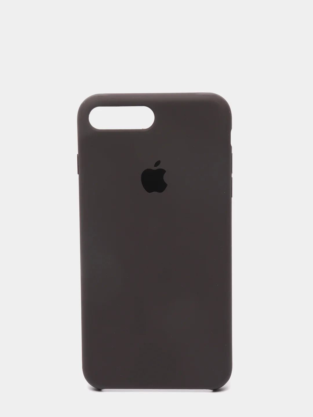 Коричневый силиконовый чехол на iPhone 6, 6S / 7, 8 / 7 Plus, 8 Plus / X, XS / XR (разные цвета)