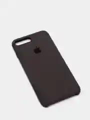 Коричневый силиконовый чехол на iPhone 6, 6S / 7, 8 / 7 Plus, 8 Plus / X, XS / XR (разные цвета)