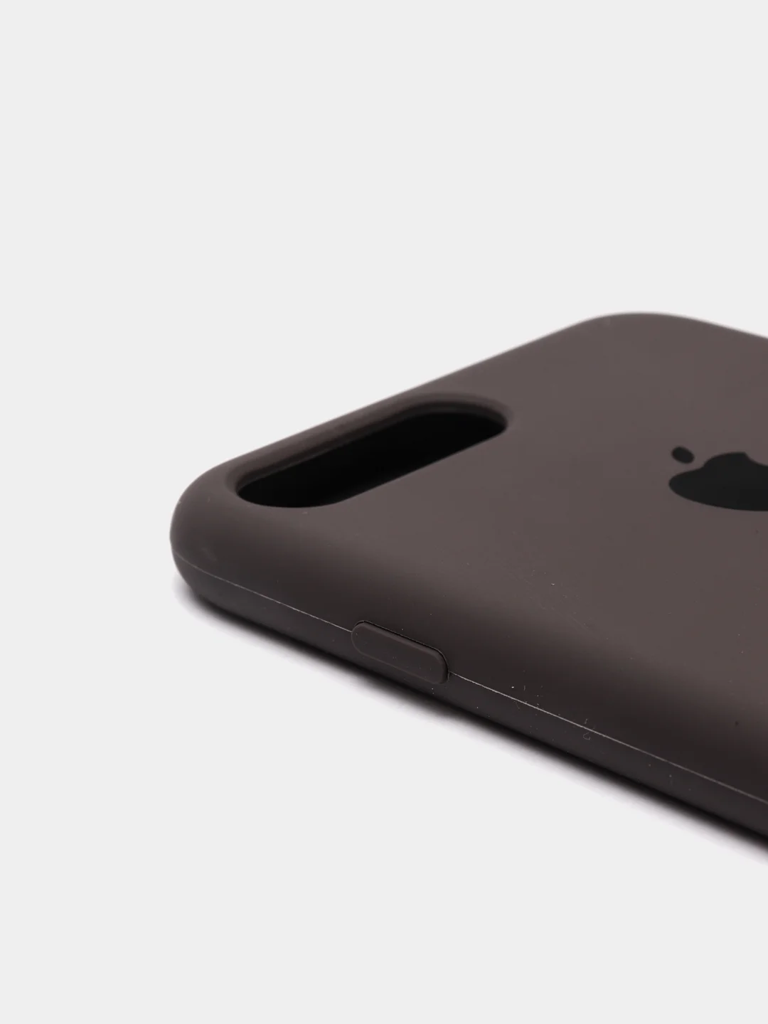 Коричневый силиконовый чехол на iPhone 6, 6S / 7, 8 / 7 Plus, 8 Plus / X, XS / XR (разные цвета)