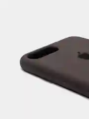 Коричневый силиконовый чехол на iPhone 6, 6S / 7, 8 / 7 Plus, 8 Plus / X, XS / XR (разные цвета)