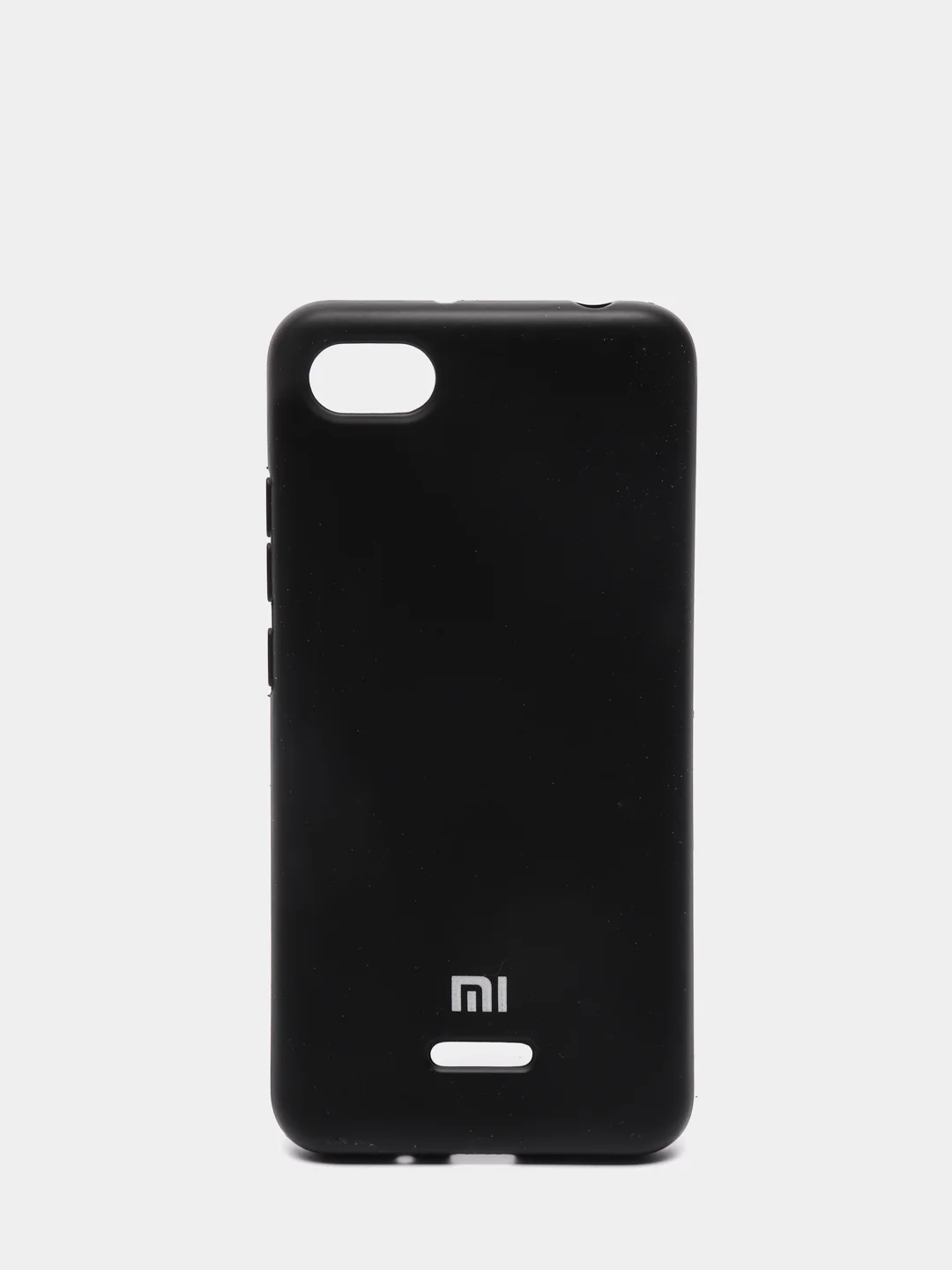 Черный защитный силиконовый чехол Silicone Cover XIAOMI REDMI 6A