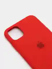 Красный силиконовый чехол на iPhone 6, 6S / 7, 8 / 7 Plus, 8 Plus / X, XS / XR (разные цвета)