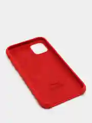 Красный силиконовый чехол на iPhone 6, 6S / 7, 8 / 7 Plus, 8 Plus / X, XS / XR (разные цвета)