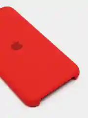 Красный силиконовый чехол на iPhone 6, 6S / 7, 8 / 7 Plus, 8 Plus / X, XS / XR (разные цвета)
