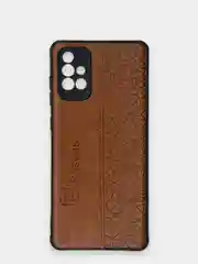 Шоколадный чехол Samsung Galaxy A71, Самсунг Галакси А71 4G из эко кожи Baseus
