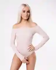 Боди с открытыми плечами