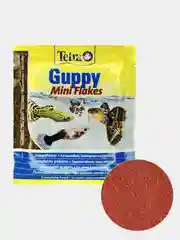 Корм Tetra Guppy Mini Flakes 12гр.(мини-хлопья) для живородящих рыб