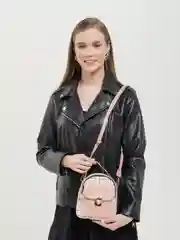 Розовый сумка женская