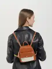 Терракотовый рюкзак женский
