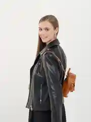 Терракотовый рюкзак женский
