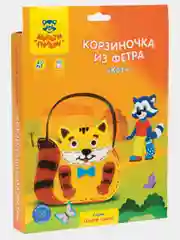 Корзиночка из фетра Мульти-Пульти "Кот"
