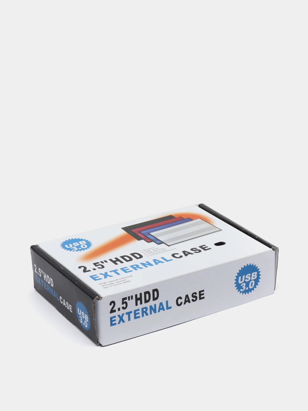 Черный корпус для внешнего жесткого диска, SATA - USB 3.0, 2.0