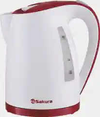 Белый чайник электрический Sakura SA-2346WR, 1850-2200 Вт