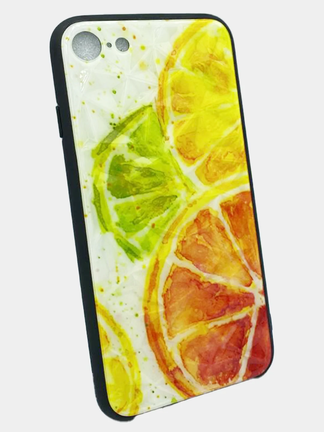 Лайм чехол для iPhone 7, 8, SE, ромбик