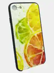 Лайм чехол для iPhone 7, 8, SE, ромбик