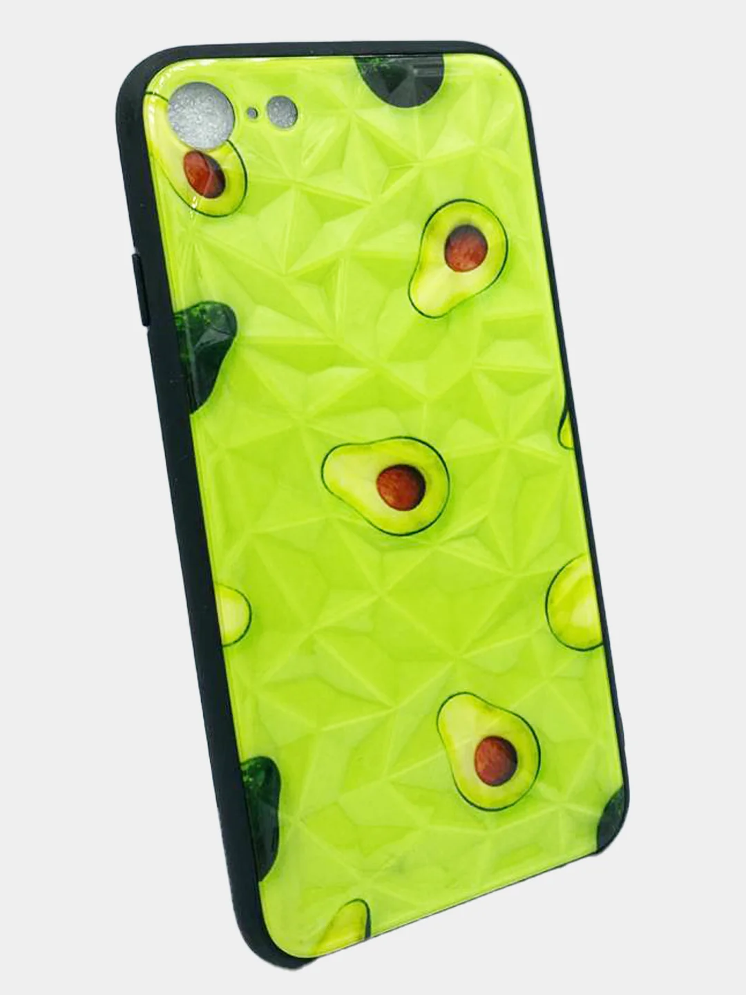 Индиго чехол для iPhone 7, 8, SE, ромбик