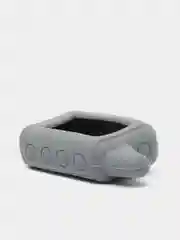 Серый чехол для брелка сигнализации силиконовый Alligator D-1100, 950, 970, A9