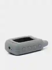 Серый чехол для брелка сигнализации силиконовый Alligator D-1100, 950, 970, A9