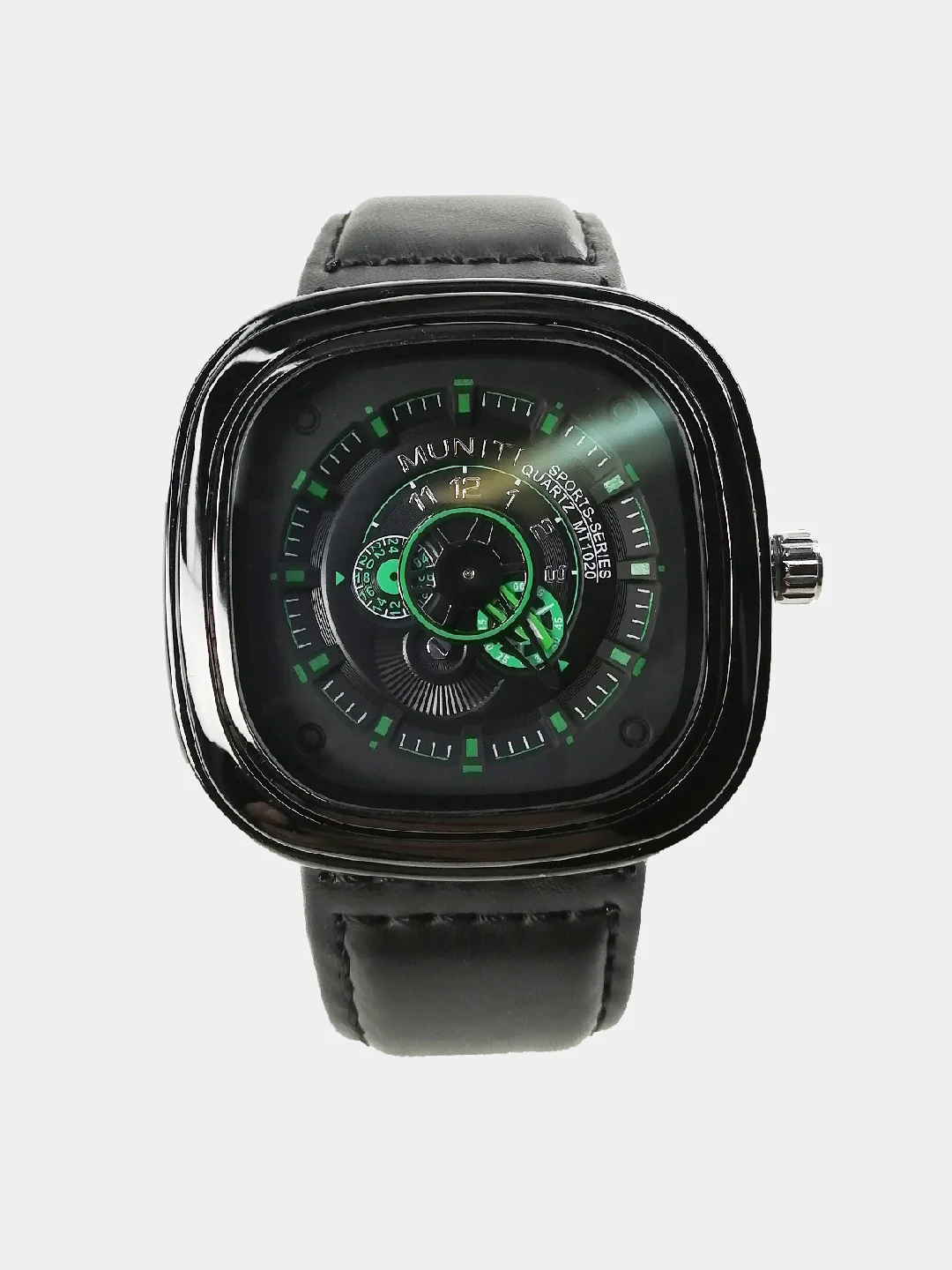 Зеленый часы наручные Muniti 1020