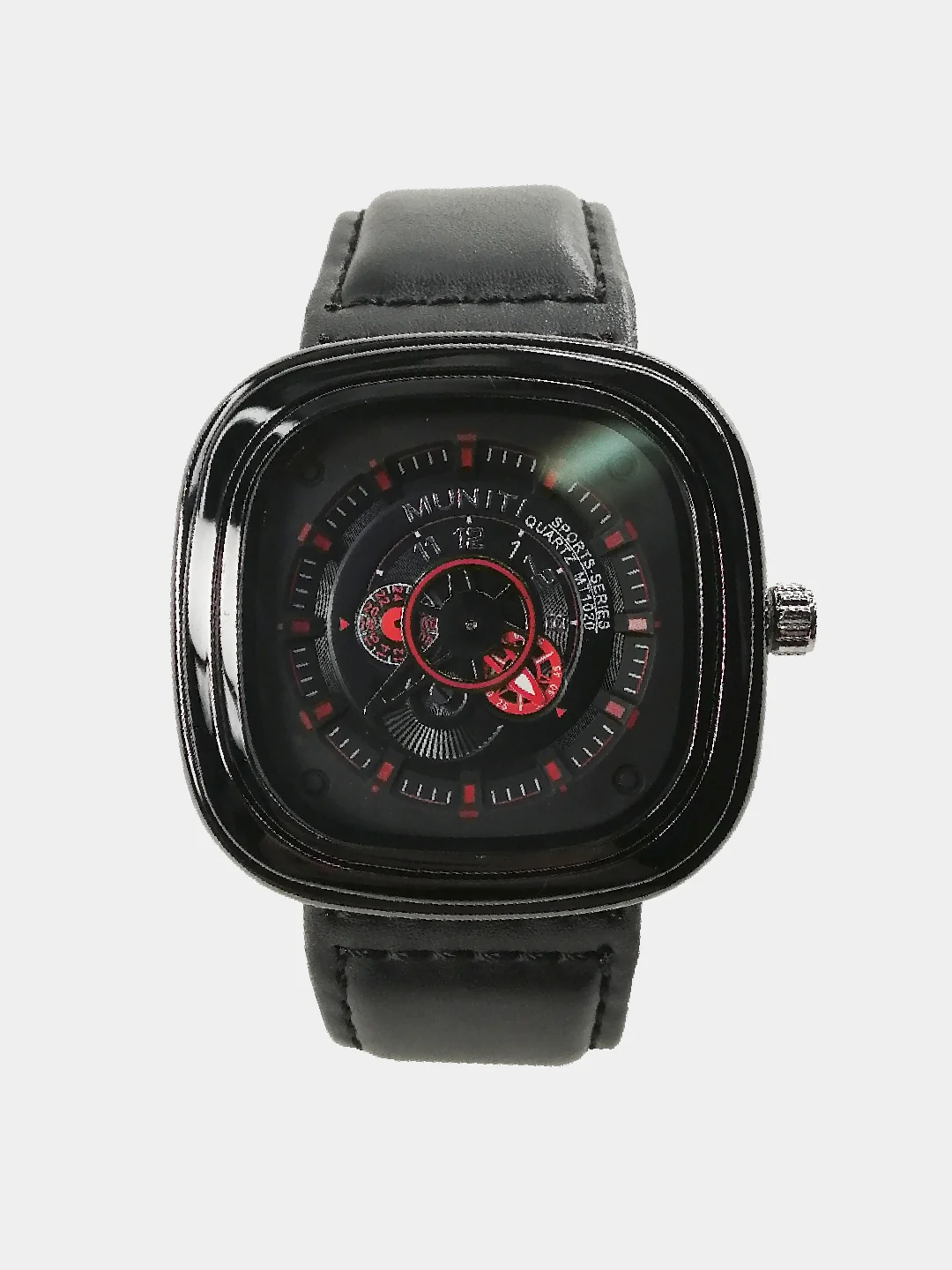 Красный часы наручные Muniti 1020