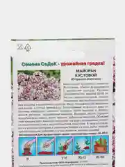 Семена Майоран кустовой набор 1, 3, 5 уп
