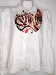Багровый французская косынка