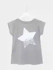 Футболка женская "Star", серый