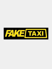 Наклейка на авто FAKE TAXI