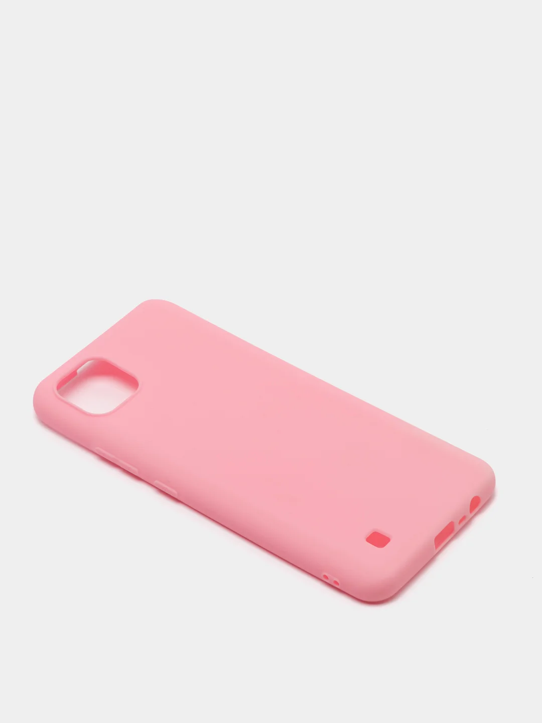 Розовый realme C21Y / realme C21 / Realme C11 (2021) / C11 (2020) чехол матовый