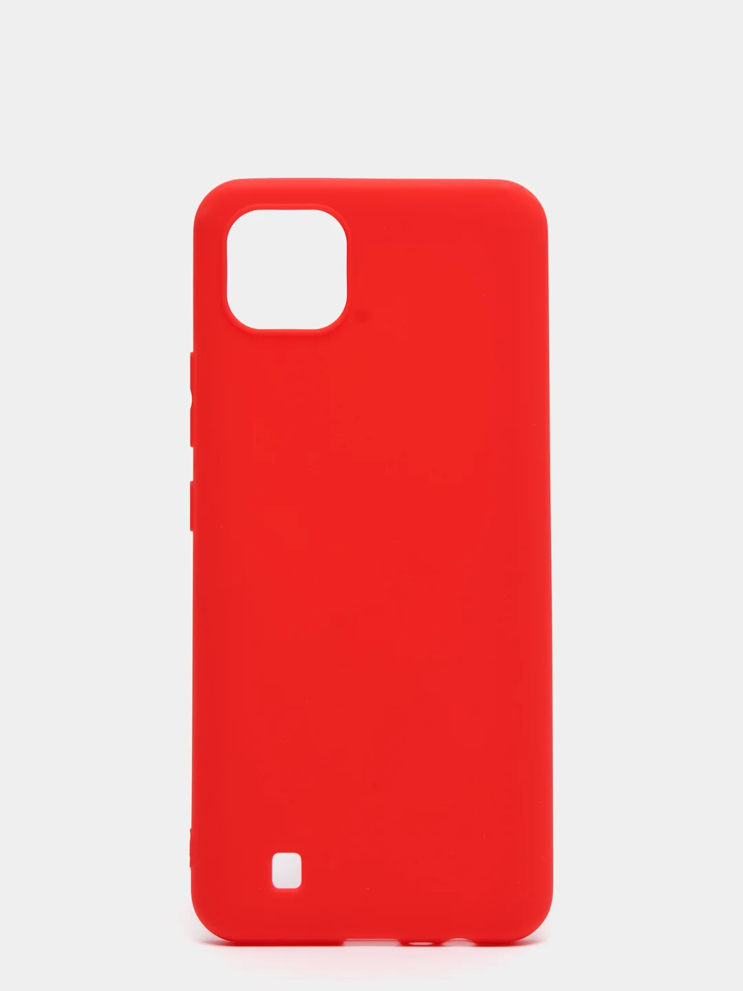 Красный realme C21Y / realme C21 / Realme C11 (2021) / C11 (2020) чехол матовый