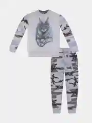 Костюм для мальчика Утенок хаки