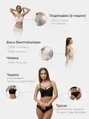 Женское нижнее кружевное белье