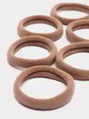 Хаки резинки для волос, бесшовные, мягкие
