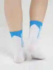 Белый носки хлопковые