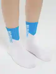 Белый носки хлопковые