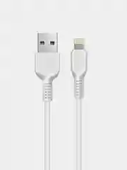 Белый кабель зарядный HOCO X13 Lightning для Apple iPhone