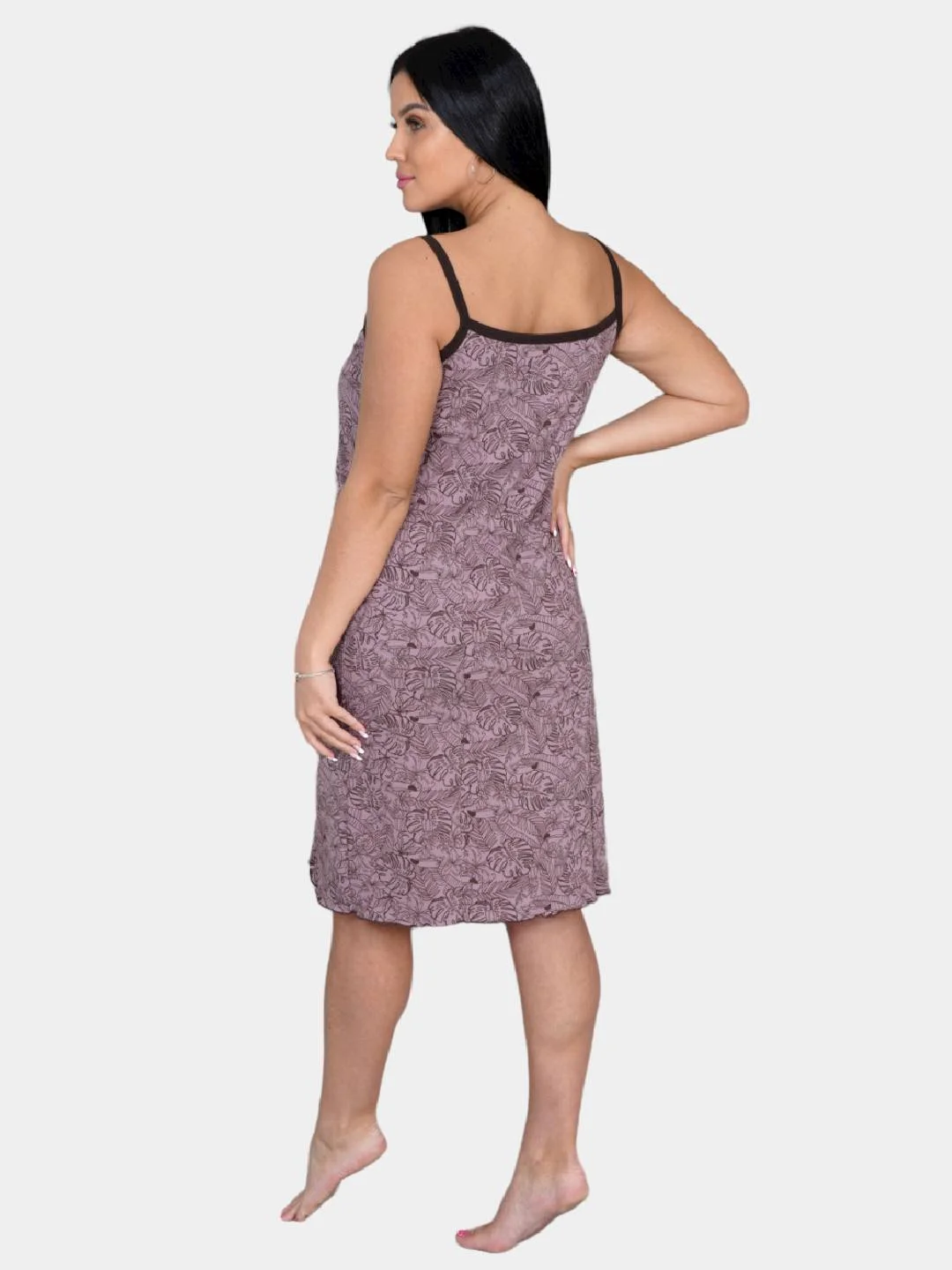 Сиреневый сорочка женская Lovetex.store "Весна"