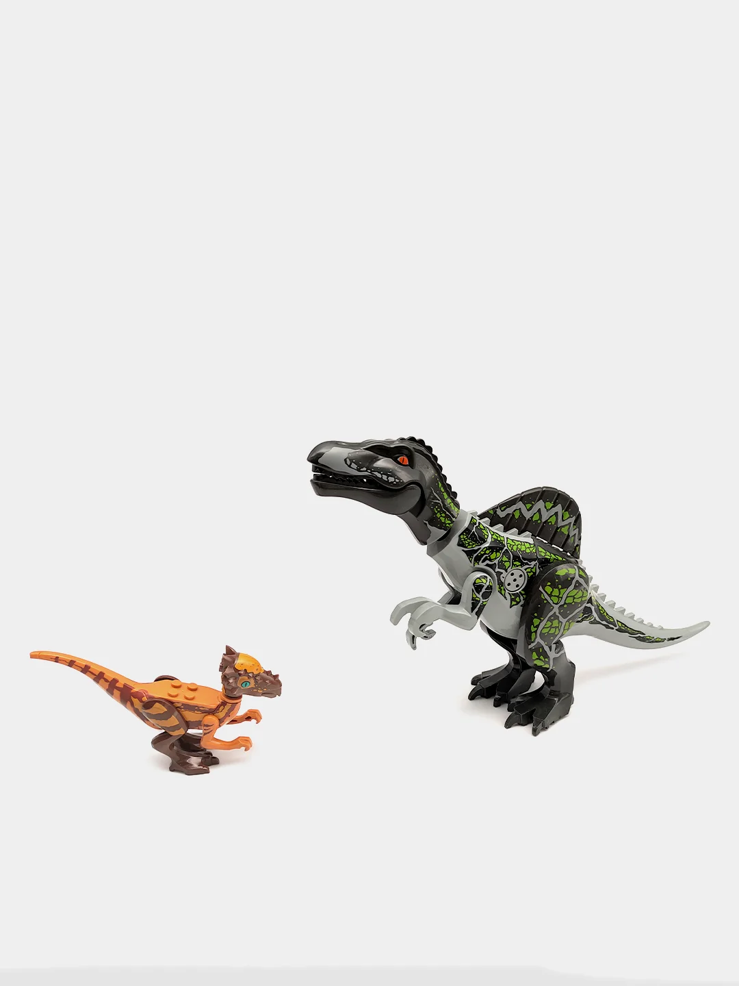 Конструктор динозавр Spinozaurus&Styx Dragon "Мир Юрского периода" с голосом