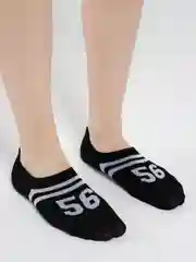 Белый носки короткие тонкие "Лодочки"