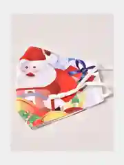 Желтый маска новогодняя многоразовая