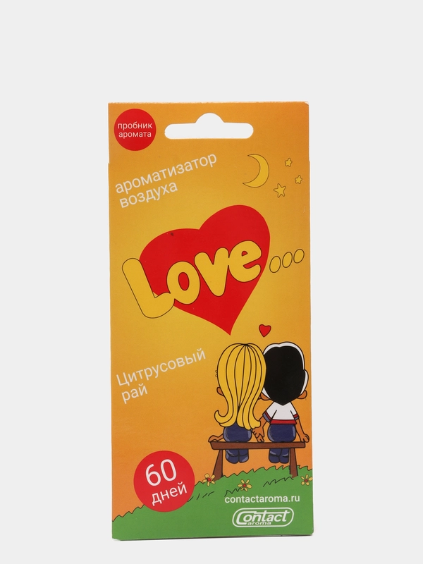 Ароматизатор освежитель воздуха в машину Love Is елка авто