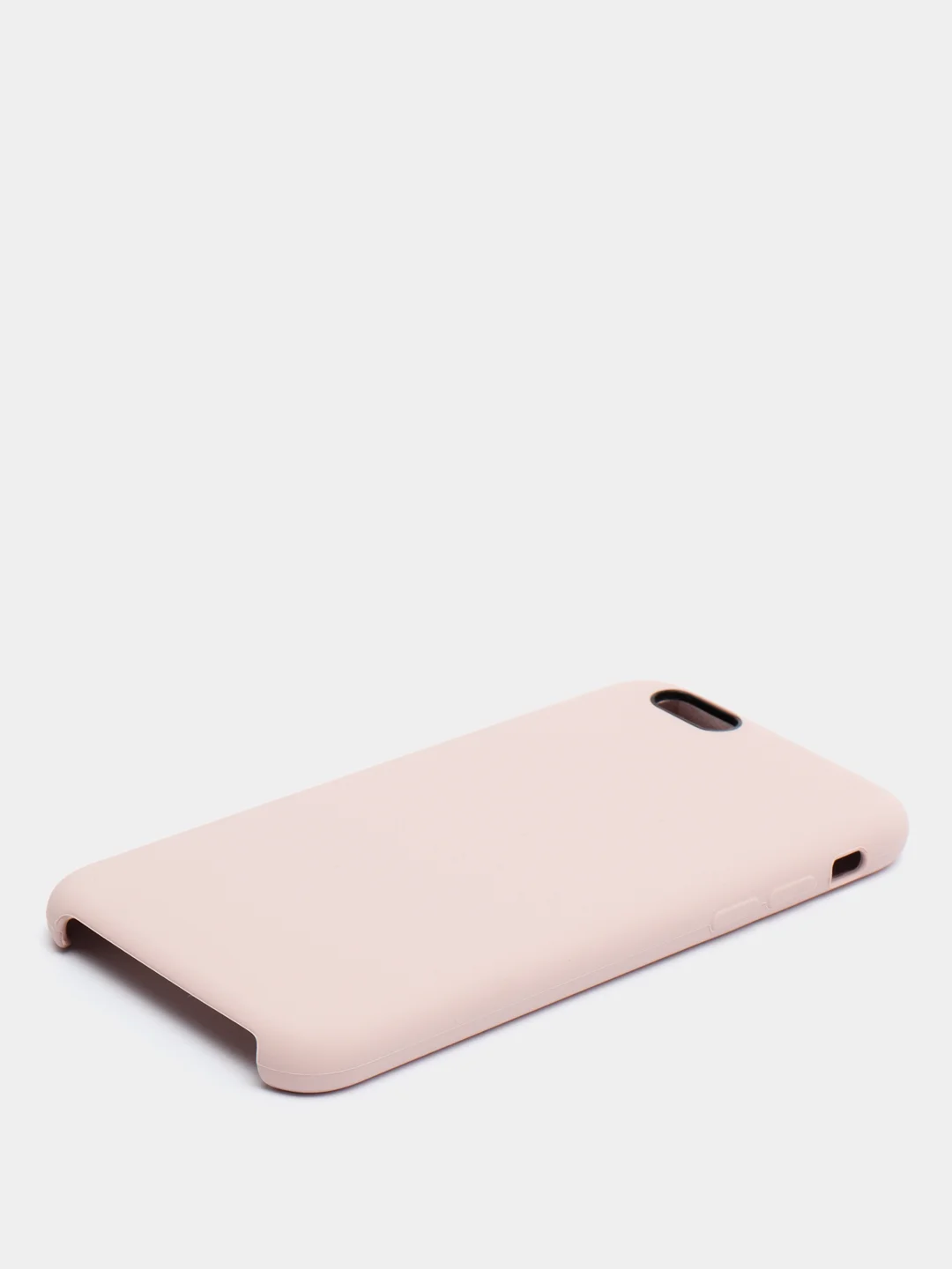 Бежевый меланж чехол Silicone Case силиконовый с микрофиброй IPhone 5/5s/SE 6/6s 7/8 7+/8+ X/XS / 11 / 12