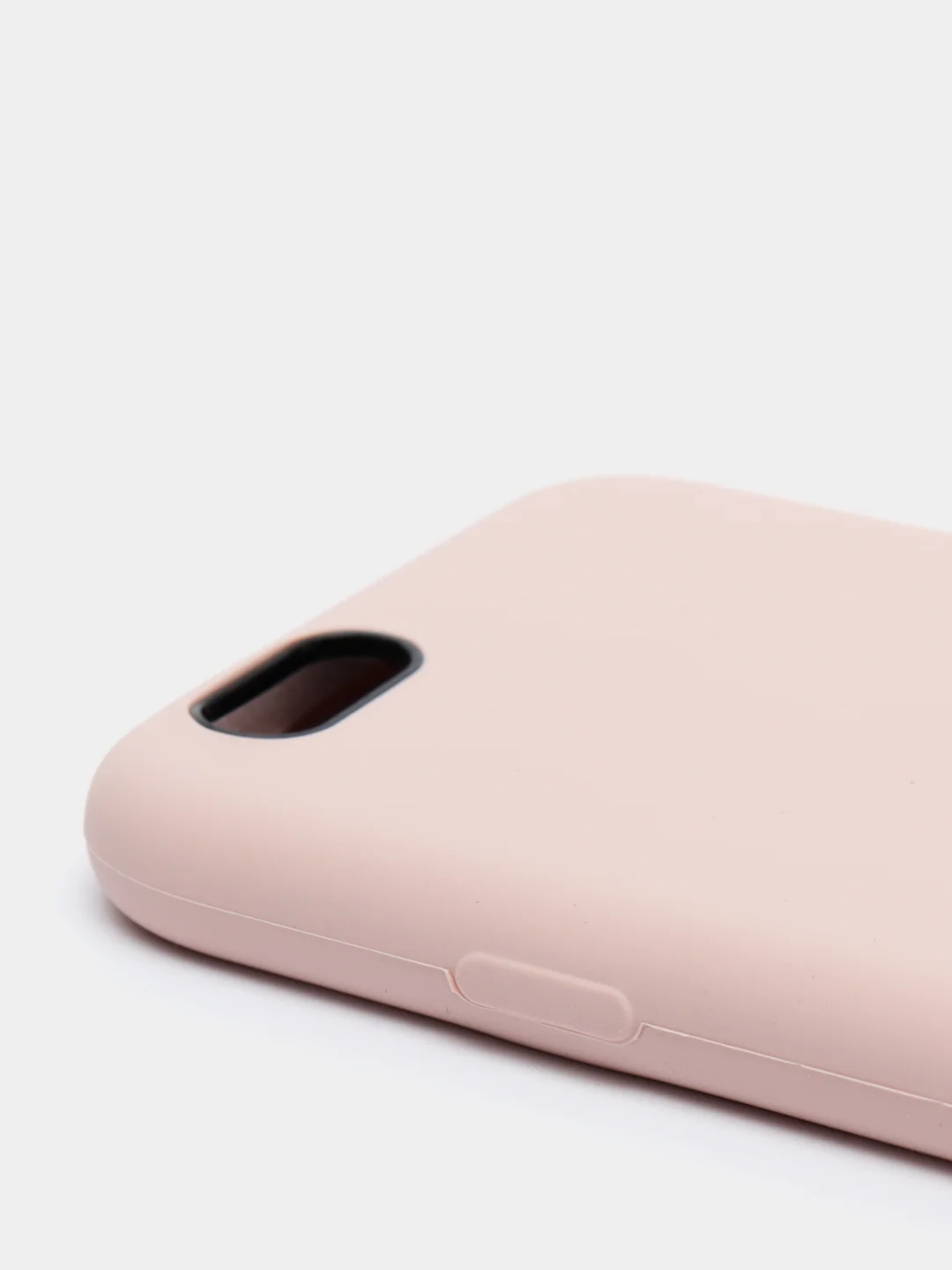 Бежевый меланж чехол Silicone Case силиконовый с микрофиброй IPhone 5/5s/SE 6/6s 7/8 7+/8+ X/XS / 11 / 12